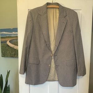 Vintage Orvis gingham blazer